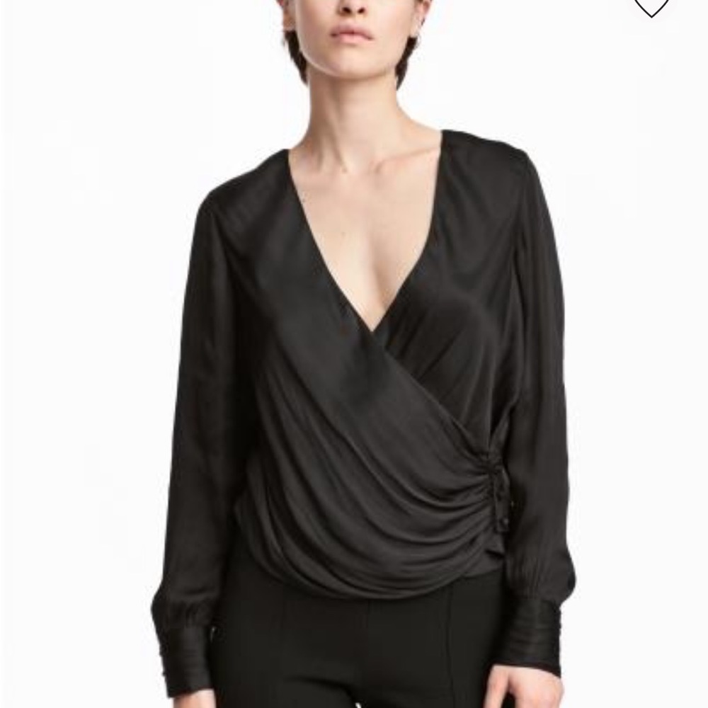 H&M v-neck blouse